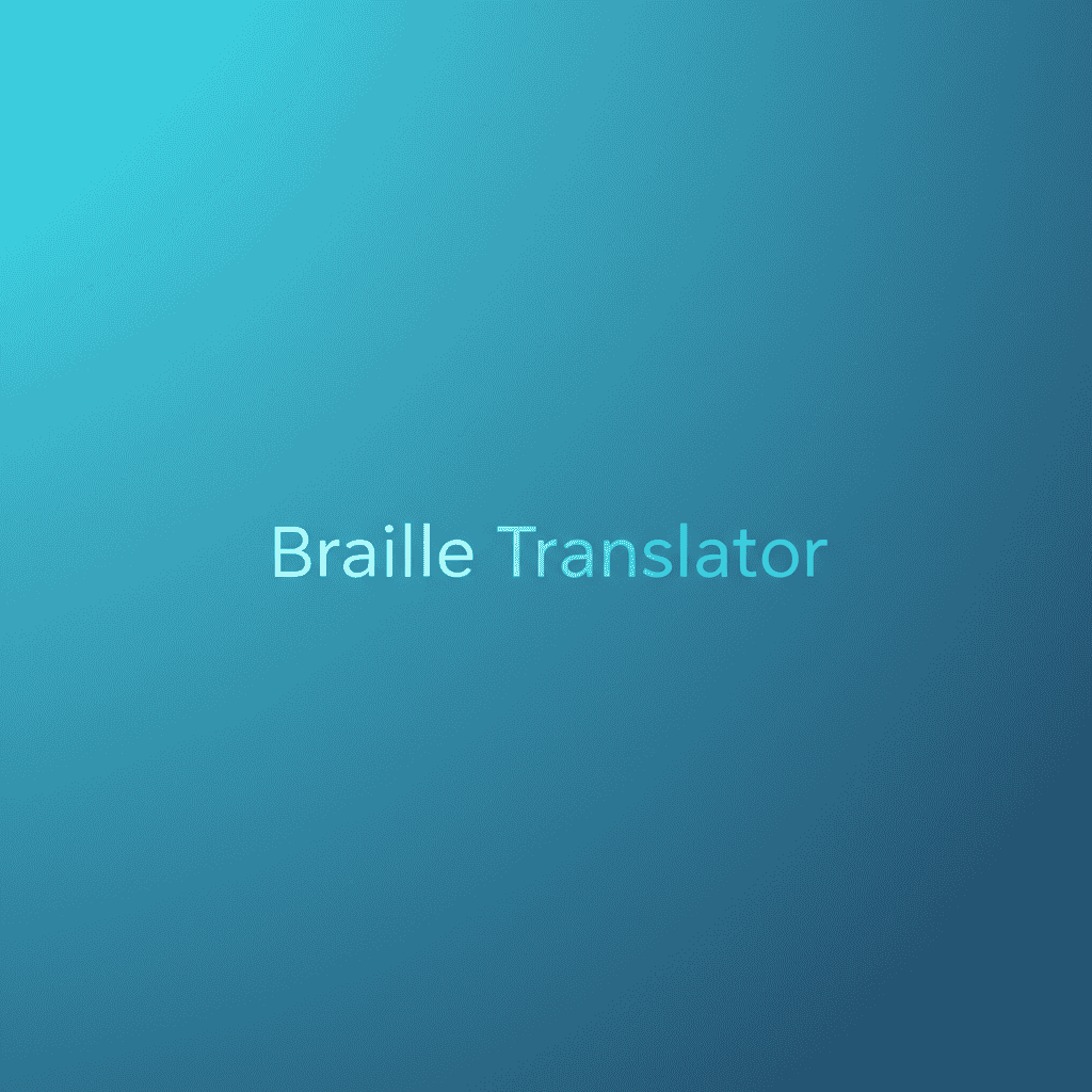 Braille Translator